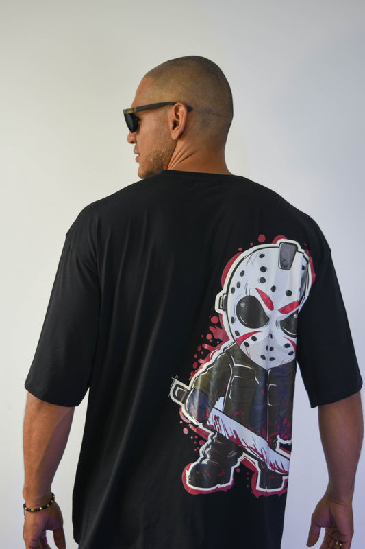 VORTEX Oversized Tee Negro