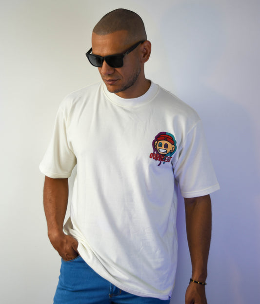 ESSENTIALS Oversized Tee - Crema