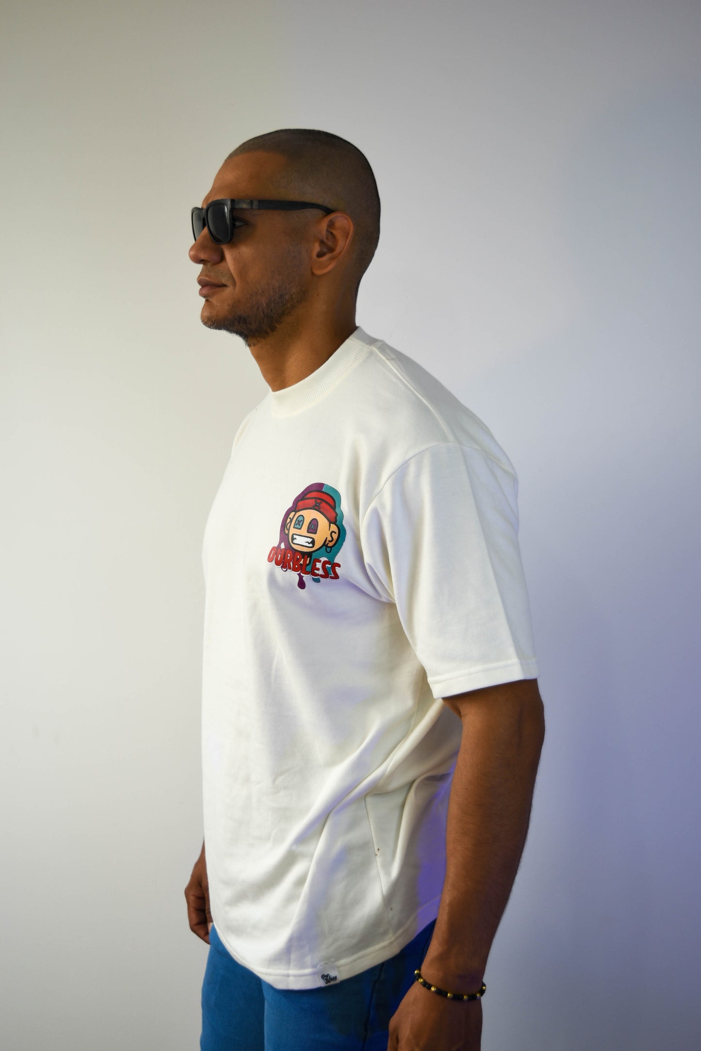 ESSENTIALS Oversized Tee - Crema