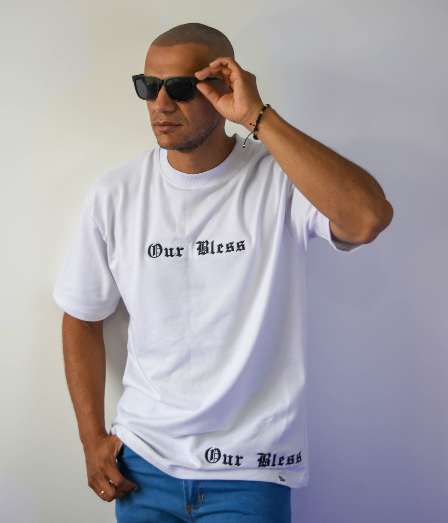 VISION Oversized Tee Blanco