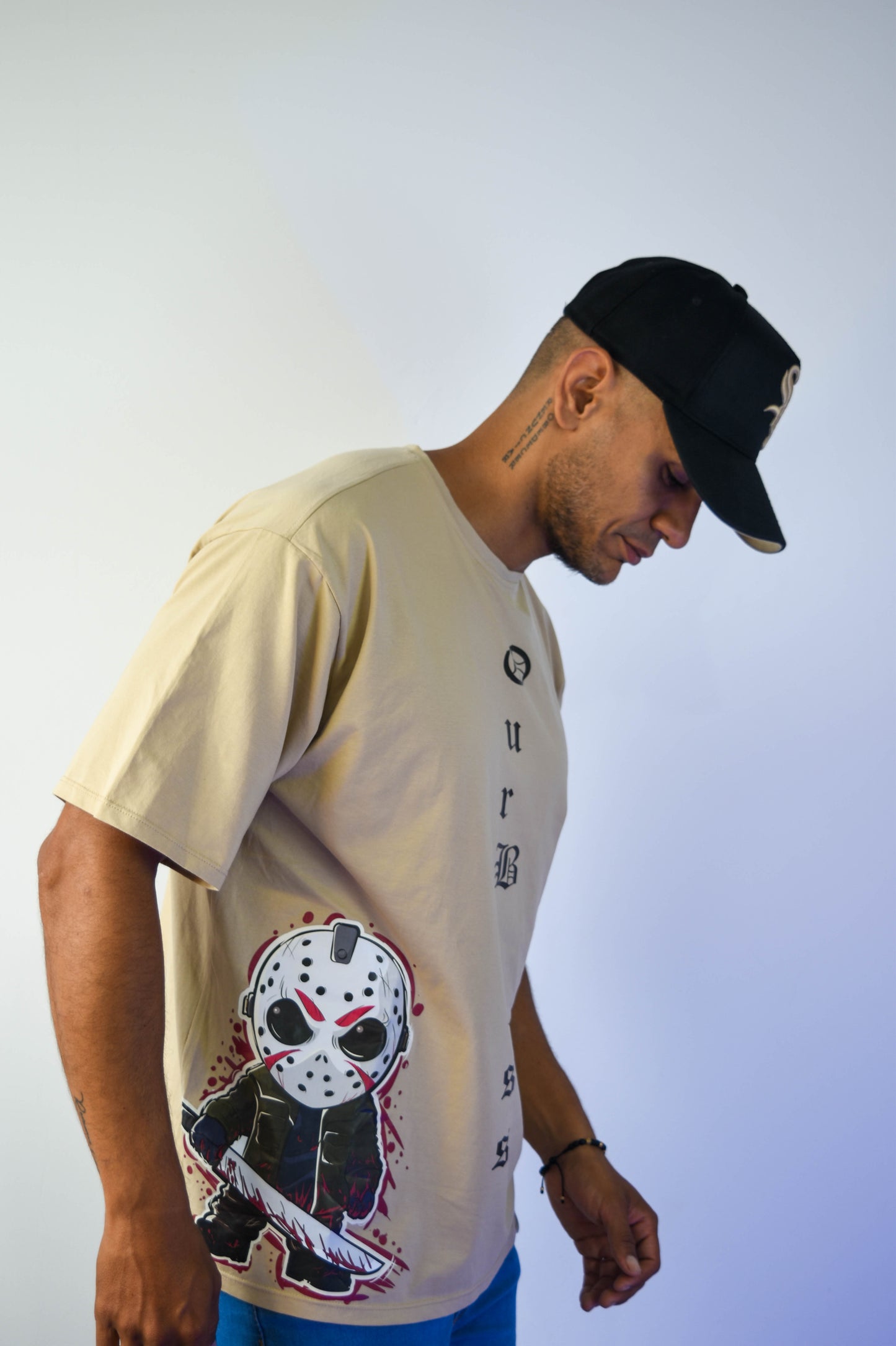 MATRIX Oversized Tee Café