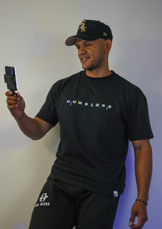 ELEVATE Oversized Tee Negro