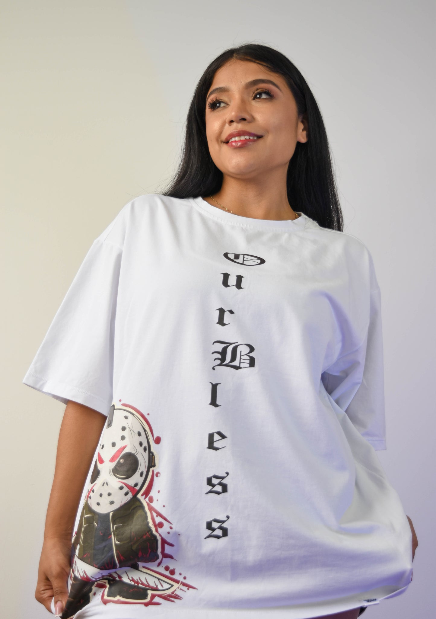 KINETIC Oversized Tee Blanco