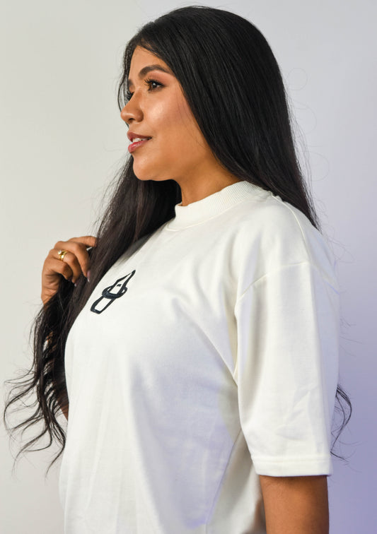 FAITH Oversized Tee Blanco