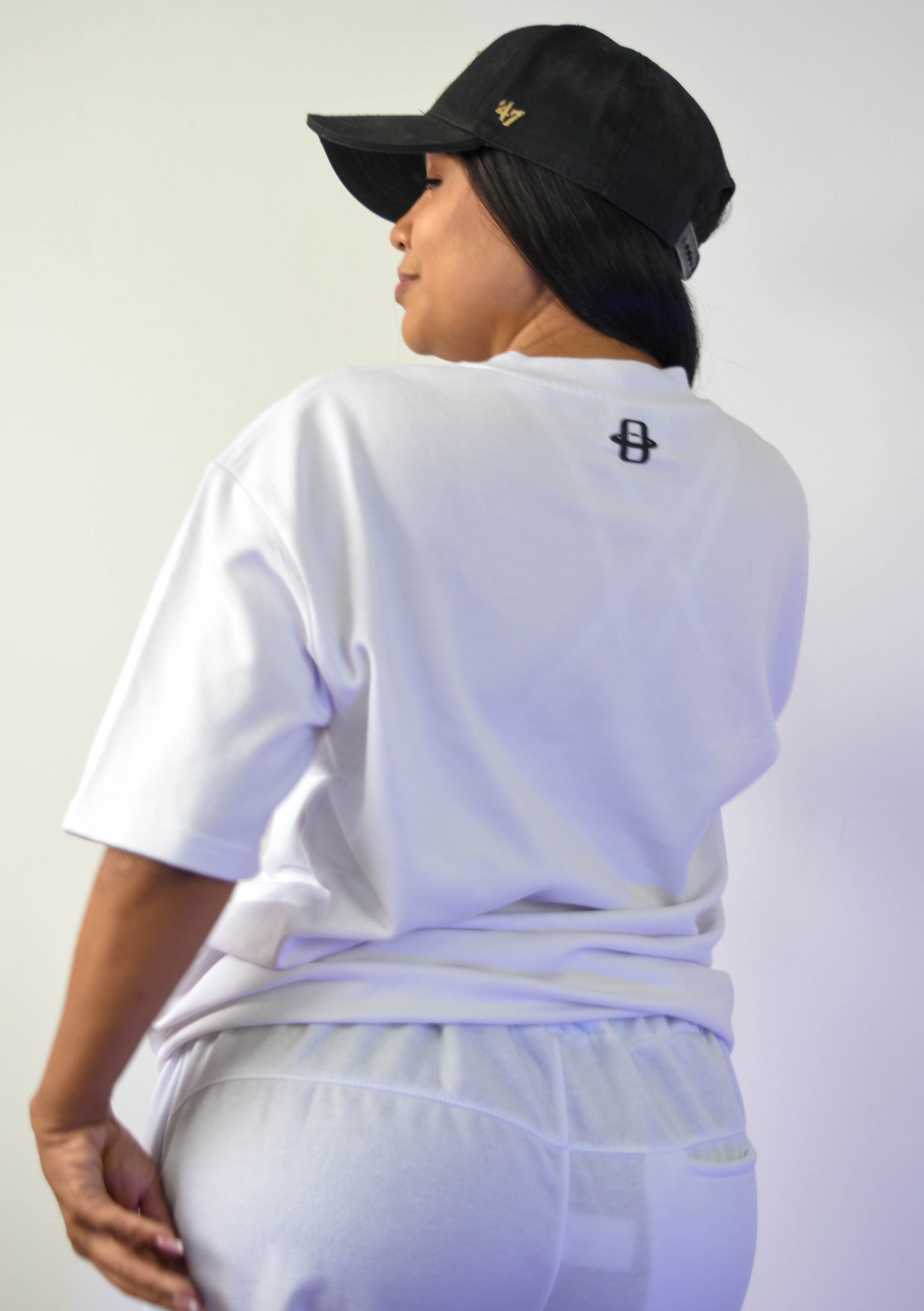 AURA Oversized Tee Blanco