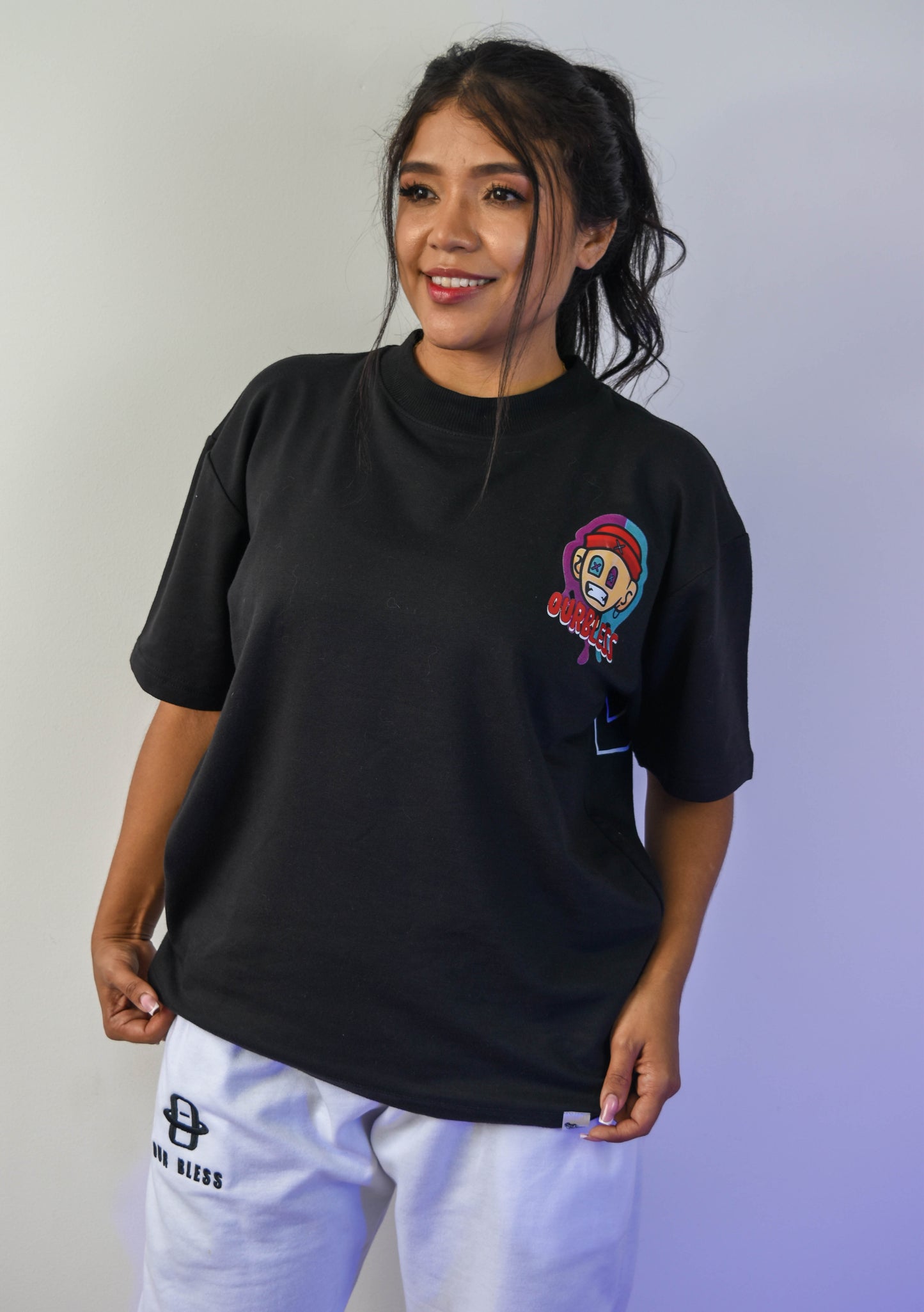 GENESIS Oversized Tee Negro