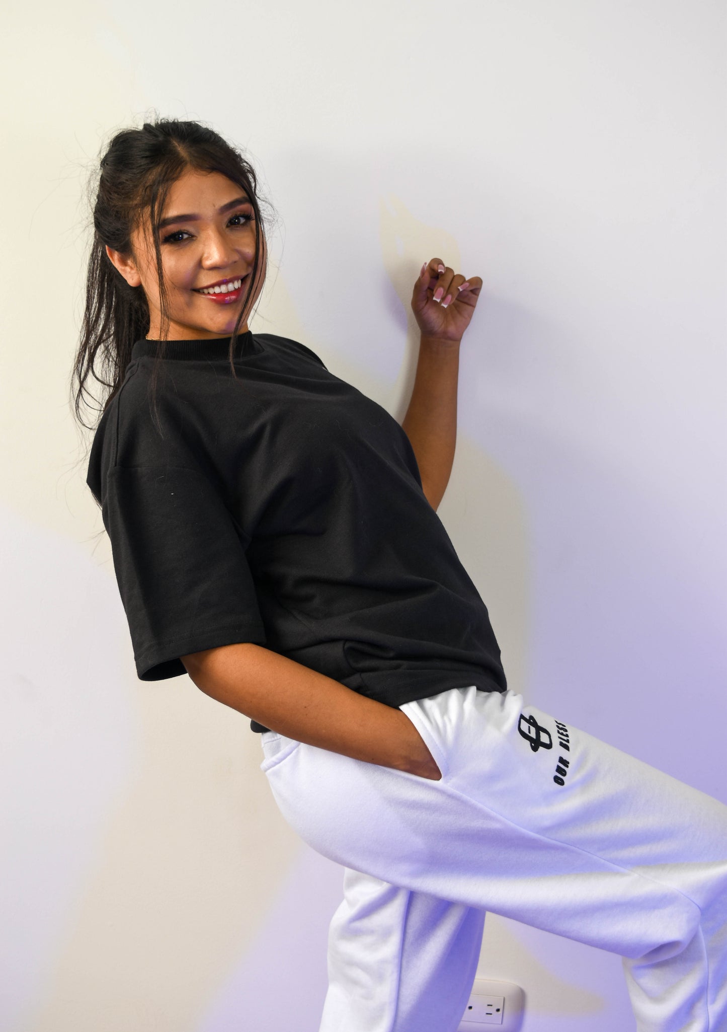 GENESIS Oversized Tee Negro